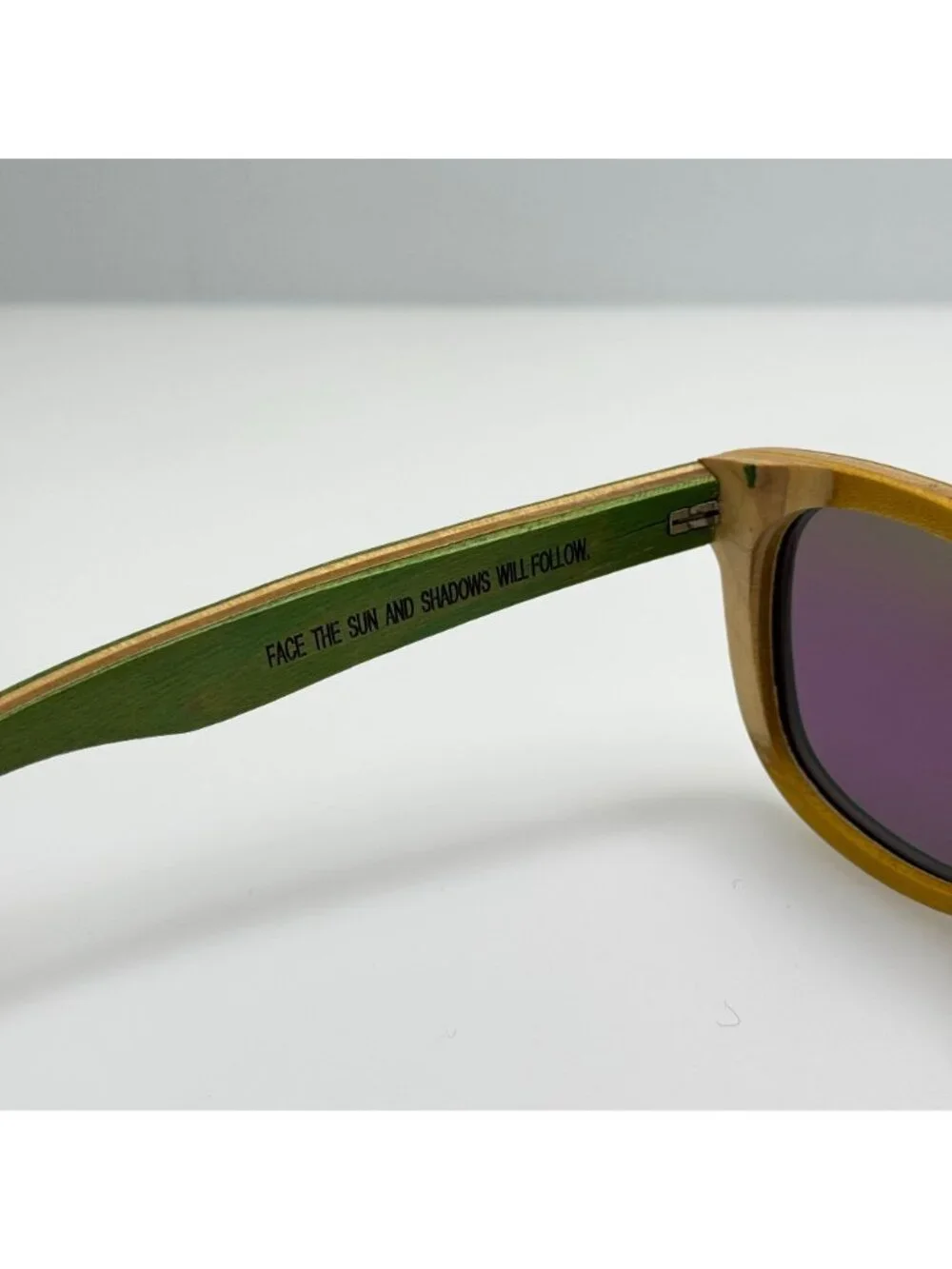 Earth Wood Sunglasses Face The Sun And The Shadows Will Follow Polarized